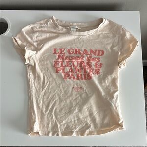 Kids Cream Graphic Tee